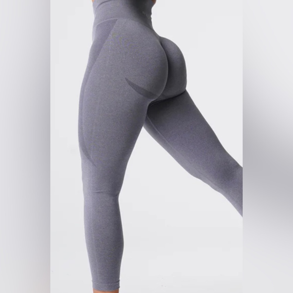 NVGTN Gray Contour Seamless High Rise Leggings Size M new with tags